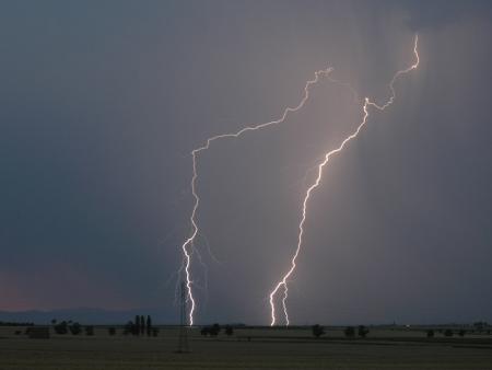 orage fort